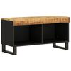 vidaXL TV-benk 85x33x43,5 cm heltre mango