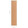 vidaXL Gulvteppe BCF beige 60x300 cm
