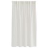 vidaXL Voile Gardin med gardiner 2 pcs Krem 140 x 140 cm Polyester