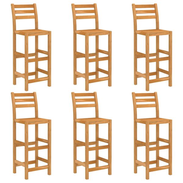 vidaXL Utend&oslash;rs barsett 7 deler heltre akasie