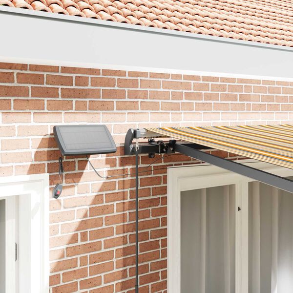 vidaXL Innvendbar Markise Flerfarget 300 x 250 cm stoff