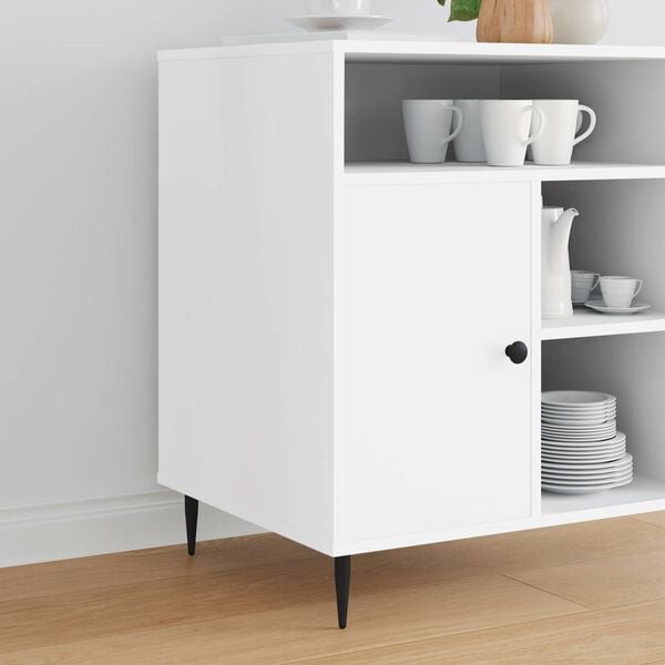 vidaXL M&oslash;belf&oslash;tter 12 pcs Svart &Oslash; 40 x 98 mm Jern