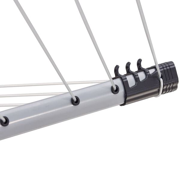 Leifheit Roterende tørkestativ LinoPush 500 Schwarz 85360