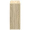 vidaXL Romdeler bokhylle sonoma eik 69,5x29x69,5 cm konstruert tre
