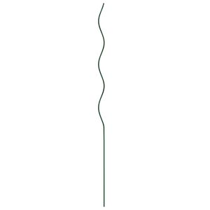 vidaXL Plante st&oslash;tte 50 stk. gr&oslash;nn 110 x 0.6 x 0.6 cm St&aring;l