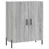 vidaXL Highboard gr&aring; sonoma 69,5x34x180 cm konstruert tre