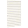 vidaXL Sebragardin marmor beige stoff bredde 135,9 cm polyester
