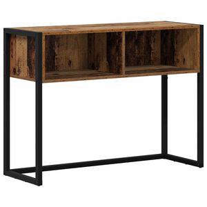 vidaXL Avlastningsbord Gamle tre 100 x 36 x 75 cm Konstruert tre