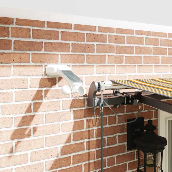 vidaXL Markiseduk med Flerfarget 400 &times; 350 cm Polyester