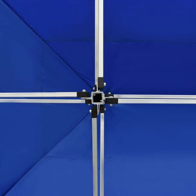 vidaXL Profesjonelt foldbart festtelt aluminium 4,5x3 m blå