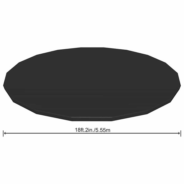 Bestway Bassengtrekk Flowclear Fast Set 555 cm