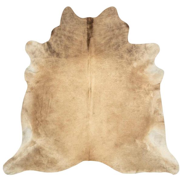 vidaXL Ekte kuskinnteppe 150x170 cm beige