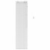 vidaXL Venetiansk persienne Hvit 45 x 160 cm 35 mm