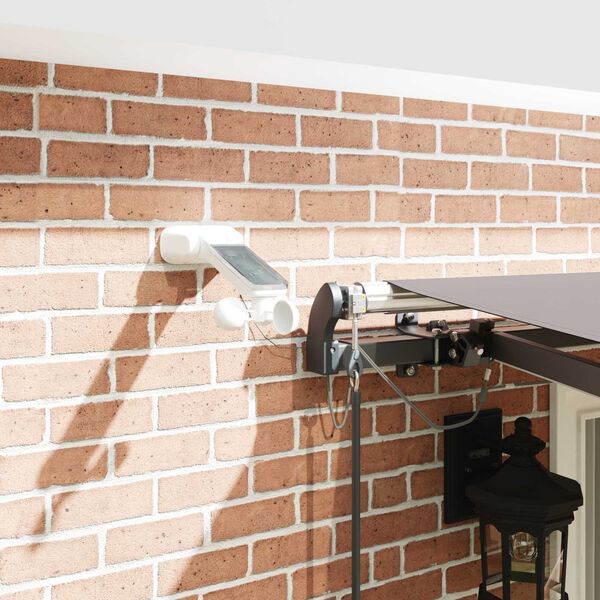 vidaXL Markiseduk med Lysegr&aring; 400 &times; 300 cm Polyester