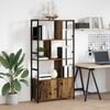 vidaXL Bokhylle Gammelt tre 80 x 30 x 155,5 cm Konstruert tre