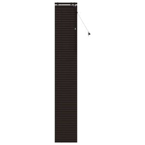 vidaXL Venetiansk persienne M&oslash;rk brun 40 x 250 cm 35 mm