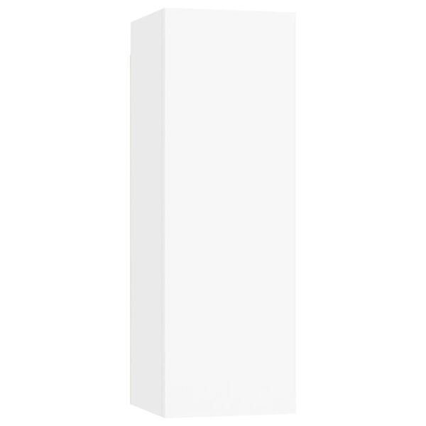 vidaXL TV-benk hvit 30,5x30x90 cm sponplate