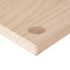 vidaXL Bordplate 110x55x2,5 cm heltre furu