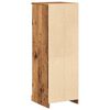 vidaXL Highboard gammelt tre 36x35,5x103,5 cm konstruert tre