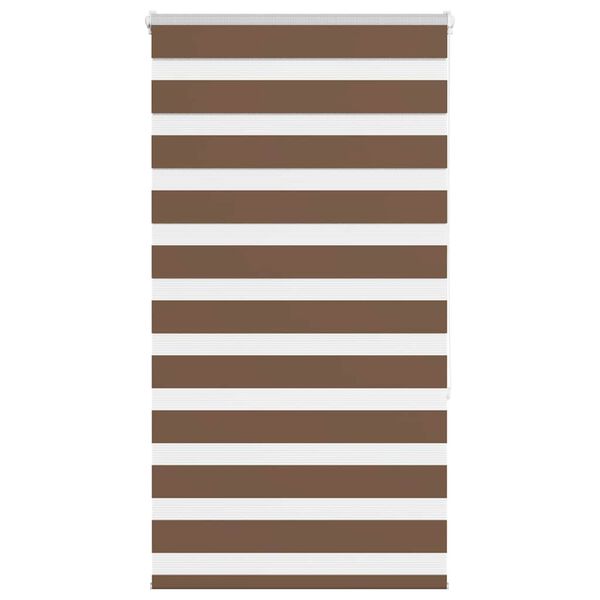 vidaXL Sebragardin brun 70x150 cm stoff bredde 65,9 cm polyester