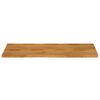 vidaXL Bordplate 140x60x3,8 cm naturlig kant heltre mango