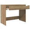 vidaXL Skrivebord Artisan Eik 100 x 50 x 78 cm Konstruert tre