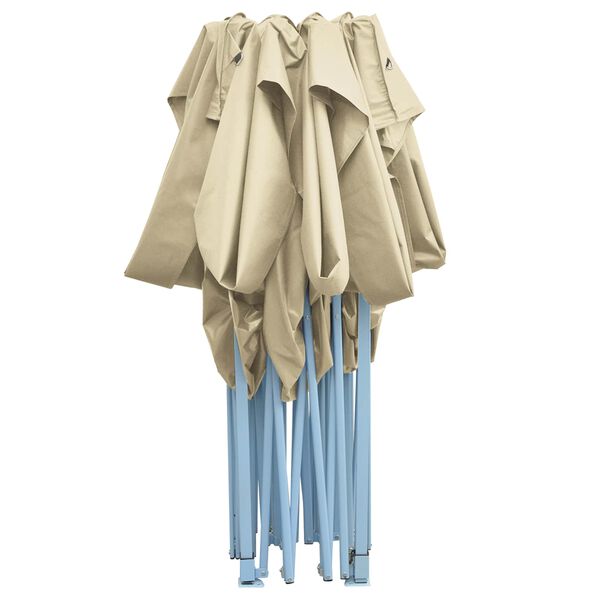 vidaXL Sammenleggbart telt popup 3x4,5 m kremhvit