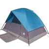 vidaXL Kuppeltelt for camping 1 person bl&aring; vanntett