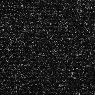 vidaXL Selvklebende trappematter nålestempel 15 stk 56x17x3cm mørk grå