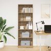 vidaXL Bokhylle kunstig eik 60x24x176 cm konstruert tre