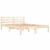 vidaXL Sengeramme heltre furu 140x200 cm