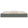 vidaXL Ottoman sengeramme uten madrass mørkegrå Super King stoff