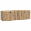 vidaXL Vegghengt TV skap Artisan eik 98 x 31 x 30 cm Konstruert tre