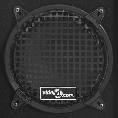 vidaXL Profesjonelle passive Hifi-høyttalere 2 stk 800 W svart