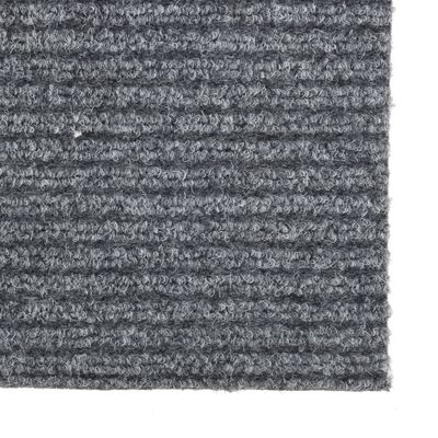 vidaXL Smussfangende teppeløper grå 100x350 cm