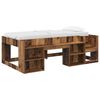 vidaXL Barneseng med oppbevaring Gammelt tre 75 x 190 cm
