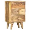 vidaXL Nattbord 36x30x60 cm heltre mango