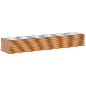 vidaXL H&oslash;ybed Lys Brun 485 x 100 x 68 cm Galvanisert st&aring;l