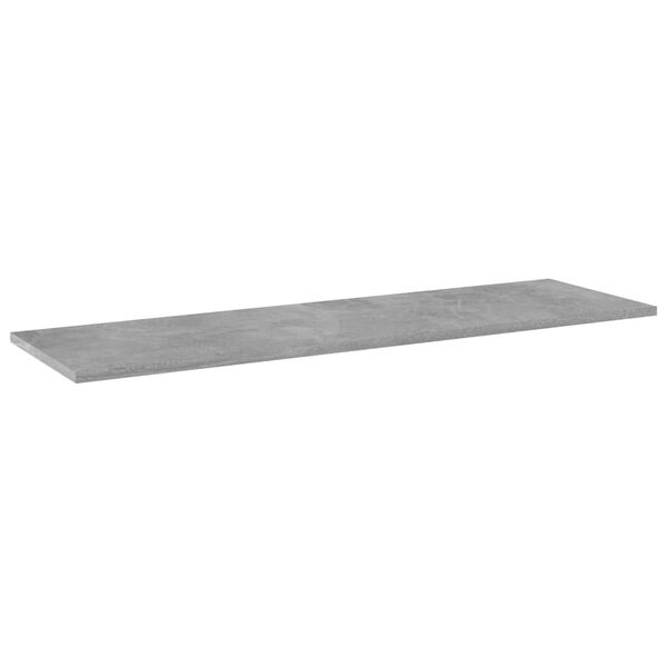 vidaXL Hylleplater 8 stk betonggr&aring; 100x30x1,5 cm sponplate