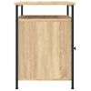 vidaXL Nattbord 2 stk sonoma eik 40x42x60 cm konstruert tre