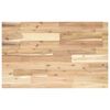 vidaXL Bordplate ubehandlet 100x50x4 cm heltre akasie