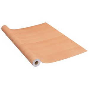 vidaXL Selvklebende folie til m&oslash;bler 500x90 cm PVC japansk eikefarge