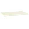 vidaXL Erstatningsduk for markise kremhvit 580x345 cm polyester