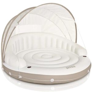Intex Luftmadrass med markise til sv&oslash;mmebasseng 199x150 cm 58292 EU