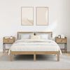 vidaXL Nattbord 2 pcs Artisan Eik 40 x 29 x 60 cm Konstruert tre