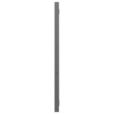 vidaXL Baderomsspeil høyglans grå 90x1,5x37 cm sponplate