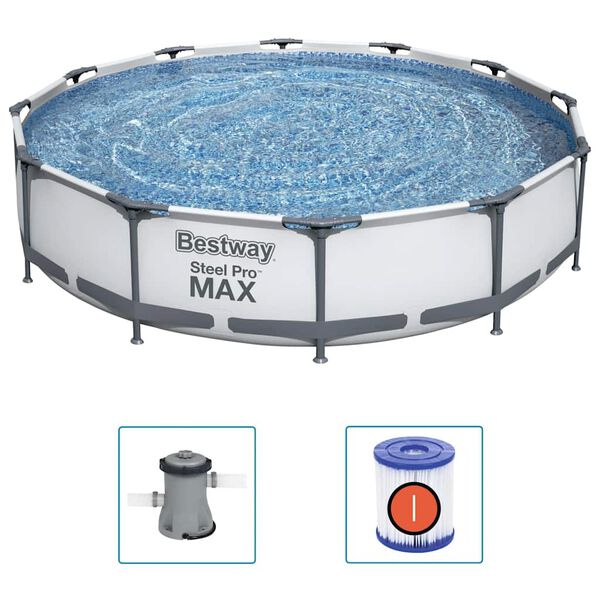 Bestway Svømmebasseng Steel Pro MAX 366x76 cm