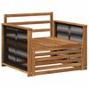 vidaXL Ute Midt Sofa Naturlig