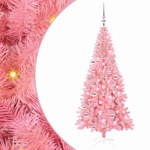 vidaXL Juletre Rosa 180 cm PVC