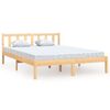 vidaXL Sengeramme heltre furu 160x200 cm